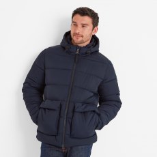 Tog24 Hamilton Padded Parka Jacket Dark Indigo