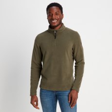 Tog24 Revive Zip Neck Fleece Khaki