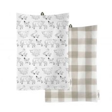 Woodbury Lane Tea Towel 2 Pack