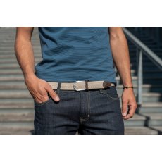 Billybelt Woven Belt Sandy Beige