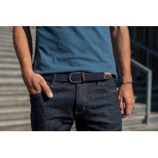 Billybelt Woven Belt Navy