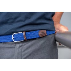 Billybelt Woven Belt Royal Blue