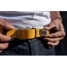 Billybelt Woven Belt Yellow Saffron