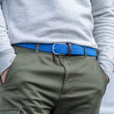 Billybelt Woven Belt Cornflower Blue