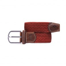 Billybelt Woven Belt Garnet Red