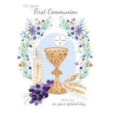 First Communion Card