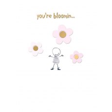 Smudge You're Blooming Amazing Card