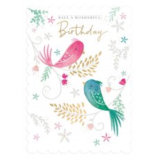 Birds Birthday Card