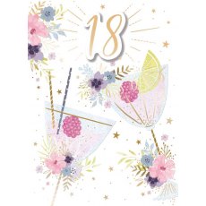 Spritz 18th Birthday Card