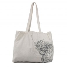 Just Slate Small Highland Cow Tote Bag