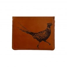 Just Slate Leather Wallet Pheasant