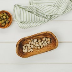 Naturally Med Olive Wood Serving Bowl