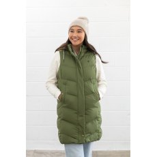 Lighthouse Savannah Long Gilet Olive