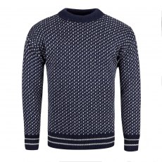 J M Cooper Nordic Sweater Marine Navy