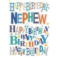 Spritz Nephew Birthday Card