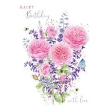 Flowers Birthday Card