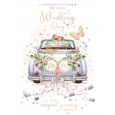 Spritz Wedding Day Card