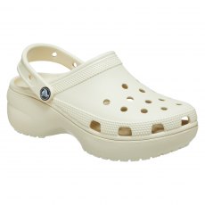 Crocs Classic Platform Cream