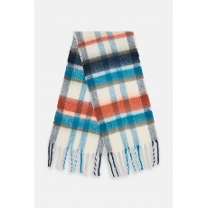 Lighthouse Scarf Rust/Teal/Mocha