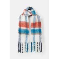 Lighthouse Scarf Rust/Teal/Mocha