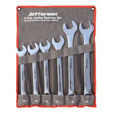 Jefferson Jumbo Spanner Set 6 Piece