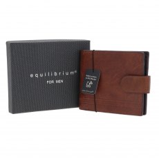 Equilibrium Tan Wallet With Tab