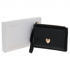 Equilibrium Cash/Card Holder Black Heart