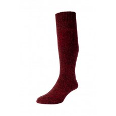 HJ Outdoor Wellington Boot Sock Red