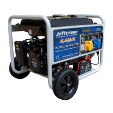 Jefferon Petrol Generator 3.5kw 4.4kva Electric Start