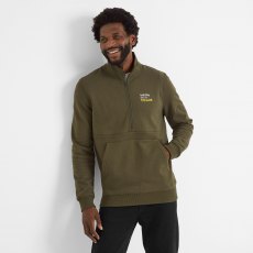 Tog24 Renard Zip Neck Fleece Khaki