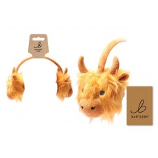 Bartleby Highland Cow Ear Muffs