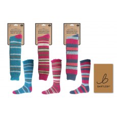 Bartleby Heritage Heat Wellington Boot Sock Assorted