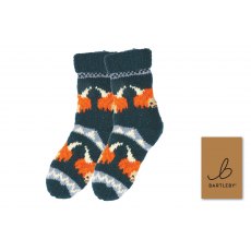 Bartleby Sherpa Long Highland Cow Sock