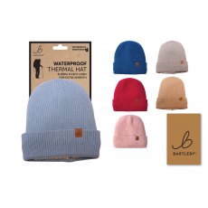 Bartleby Waterproof Thermal Sherpa Lined Hat Assorted