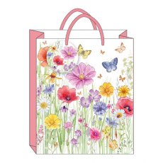 Butterfly Floral Gift Bag L