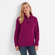 Tog 24 Revive Zip Neck Fleece Purple Berry