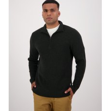 Swanndri Otahu River 1/4 Zip Fleece Hunter Green