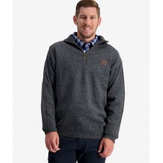 Swanndri Mariner 1/4 Zip Jersey Charcoal