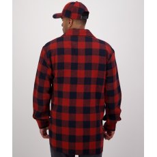 Swanndri Ranger Bush Shirt Merlot Check