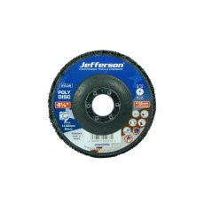 Jefferson Black Poly Disc 115mm 22mm Bore