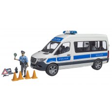 Bruder MB Sprinter Police Car With Policeman Toy