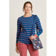 Brakeburn Striped Tee Multi Navy