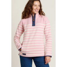 Brakeburn 1/4 Zip Sweatshirt Pink