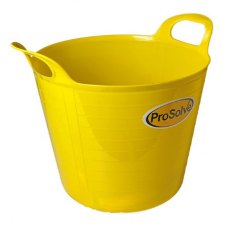 Pro Solve Flexi Bucket Yellow 42L