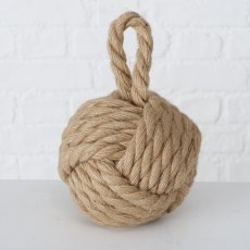 Boltze Jute Round Door Stop Assorted