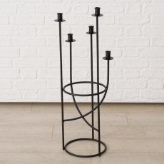 Boltze Candle Holder Black