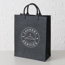 Boltze Laundry Bag Dark Grey 50cm