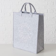 Boltze Laundry Bag Light Grey 50cm