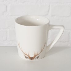 Boltze Aspen Deer Mug 300ml White