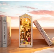 Robotime Sunshine Town Book Nook Shelf Insert Kit